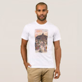 Heilig Borobudur Boeddhistische tempelcomplex Indo T-shirt (Voorkant volledig)