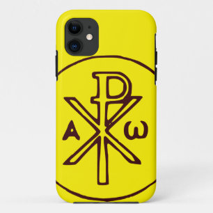 Heilig Chi-Rho Christogram Kunstwerk Case-Mate iPhone Case