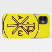 Heilig Chi-Rho Christogram Kunstwerk Case-Mate iPhone Case (Achterkant (horizontaal))