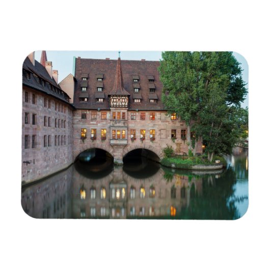 Heilig Geist Spital, Nürnberg Magneet (Horizontaal)