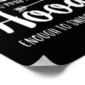 Heilig genoeg om voor je te bidden genoeg om te wi poster (Hoek)