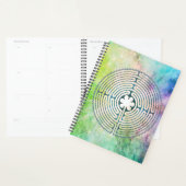 Heilig Geometrie Symbool - Chartres Labyrint 1 Planner (Display)