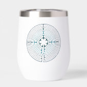 Heilig Geometriesymbool - Chartres Labyrint 1 (Achterkant)