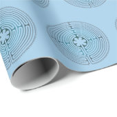 Heilig Geometriesymbool - Chartres Labyrint 1 Cadeaupapier (Rol Hoek)