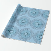 Heilig Geometriesymbool - Chartres Labyrint 1 Cadeaupapier (Uitgerold)