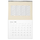 Heilig Geometriesymbool - Chartres Labyrint 1 Kalender (Jan 2026)