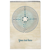 Heilig Geometriesymbool - Chartres Labyrint 1 Kalender (Hoes)