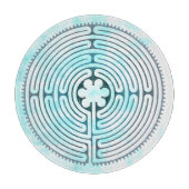 Heilig Geometriesymbool - Chartres Labyrint 1 Snijplank (Voorkant)