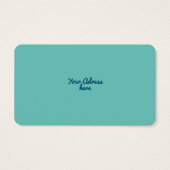 Heilig Geometriesymbool - Chartres Labyrint 1 Visitekaartje (Achterkant)