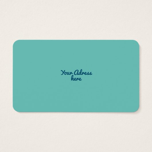 Heilig Geometriesymbool - Chartres Labyrint 1 Visitekaartje (Achterkant)