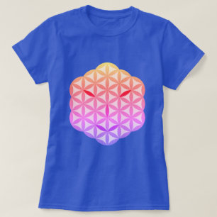 Heilig gezicht - Arcturiaans, Blauw. T-shirt