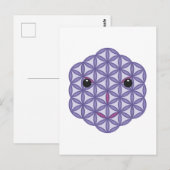 Heilig gezicht - Arcturian, 01 Pr. Briefkaart (Voorkant / Achterkant)