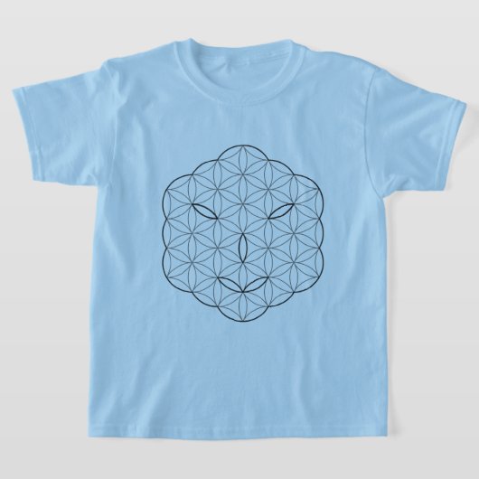 Heilig Gezicht - Arcturian, Bl-Wh. T-shirt (Laagn)