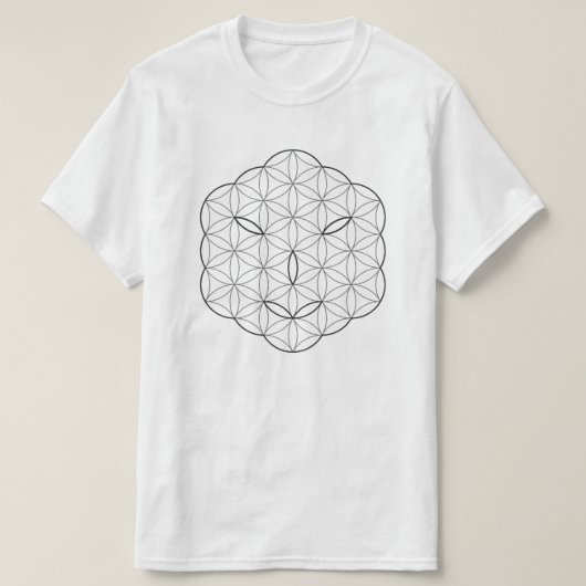 Heilig Gezicht - Arcturian, Bl-Wh. T-shirt (Design voorkant)