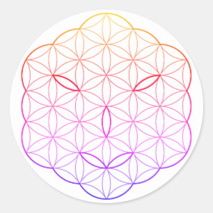 Heilig Gezicht - Arcturian, Cl-Tr. Ronde Sticker