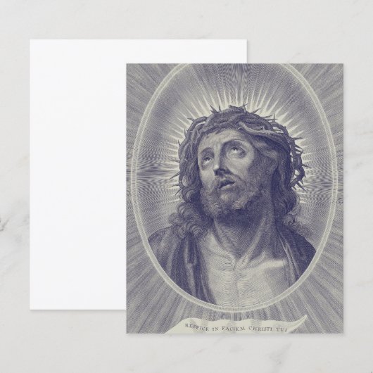 Heilig gezicht van Jezus (Voorkant / Achterkant)