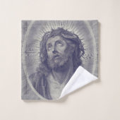 Heilig gezicht van Jezus Bad Handdoek (Wasdoekje)