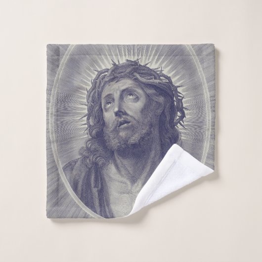 Heilig gezicht van Jezus Bad Handdoek (Wasdoekje)