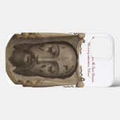 Heilig gezicht van Jezus Case-Mate iPhone Case (Achterkant (horizontaal))