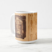 Heilig Gezicht van Jezus - Lijkwade van Turijn Mok (Voorkant links)