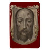 Heilig gezicht van Jezus Magneet (Verticaal)