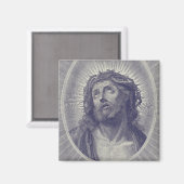 Heilig gezicht van Jezus Magneet (Voorkant / Achterkant)
