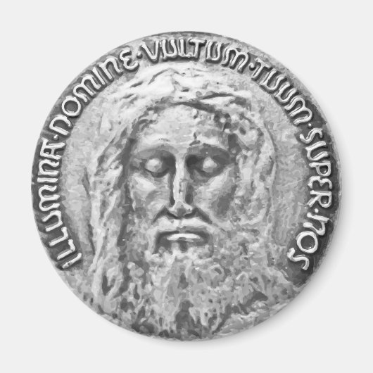 Heilig gezicht van Jezus Magneet (Voorkant)