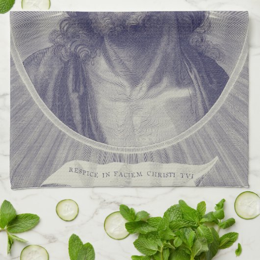 Heilig gezicht van Jezus Theedoek (Gevouwen)