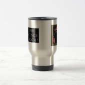 Heilig gezicht van Lucca! Zwart Reisbeker (Center)