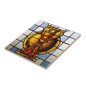 Heilig Graal Glas in lood - Schroefheid Tegeltje (Zijkant)