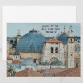 Heilig Grafkerk, Jeruzalem, Kaart (Voorkant / Achterkant)