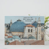 Heilig Grafkerk, Jeruzalem, Kaart (Staand voorkant)