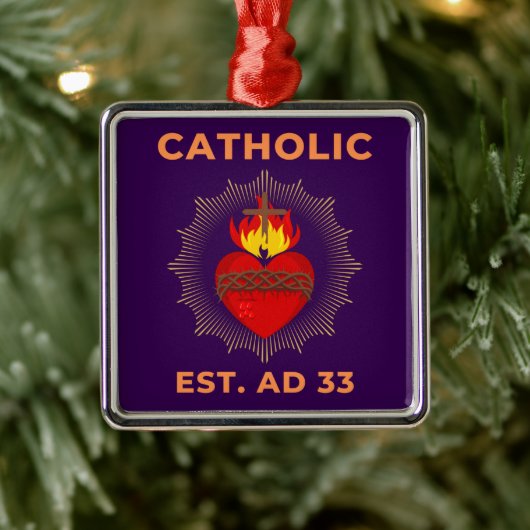 Heilig Hart 33 Katholiek Ornament (Boom)