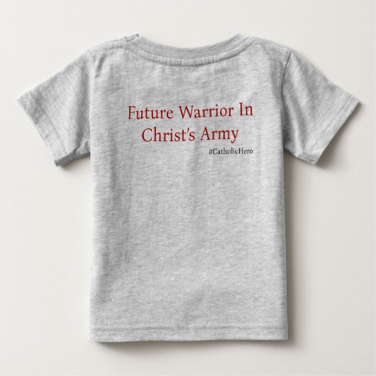 Heilig Hart Baby T-shirt (Achterkant)