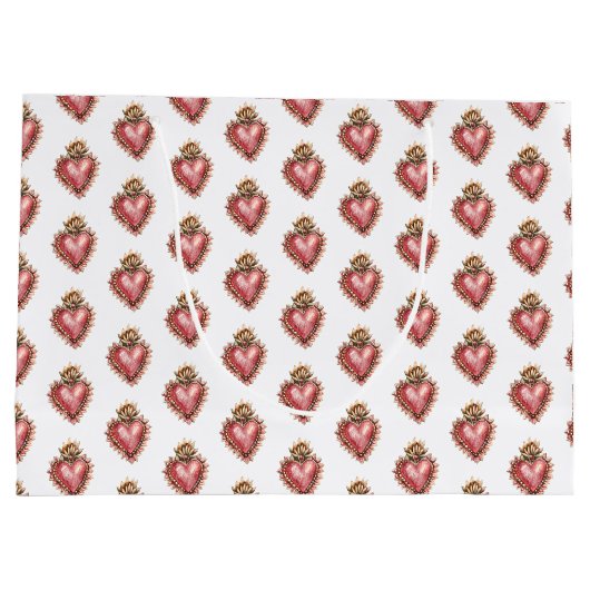 Heilig Hart Barok Groot Cadeauzakje (Achterkant)