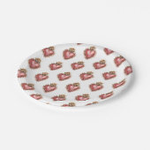 Heilig Hart Barok Papieren Bordje (Gekanteld)