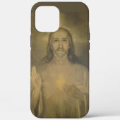Heilig Hart Jesus Katholieke Religie Case-Mate iPhone Case (Achterkant)