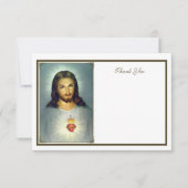 Heilig Hart Jezus Bedankkaart (Voorkant)