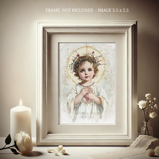 Heilig Hart Jezus Bruiloftsgebed Kaart