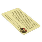 Heilig Hart Jezus Consecratie Vernieuwing Gebed Magneet (Rechterzijde)