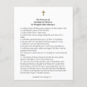 Heilig Hart Jezus Religieus Traditioneel Katholiek (Achterkant)