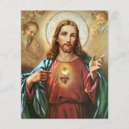 Heilig hart Jezus Religieuze Traditionele Katholie