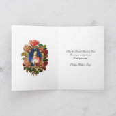 Heilig hart Jezus vaders Dag Katholieke Religie Kaart (Binnen)