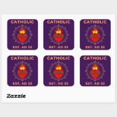 Heilig Hart Katholieke Sticker AD 33 (Vel)