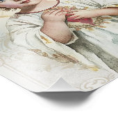 Heilig Hart Kind Jezus  Religieus Foto Afdruk (Hoek)