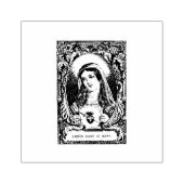 Heilig Hart Maagd Moeder Maria Katholiek Religieus Rubberstempel (Afrduk)