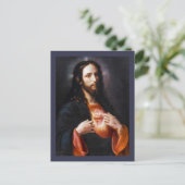 Heilig hart van Christus Briefkaart (Staand voorkant)