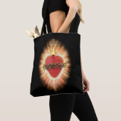 Heilig hart van Jesus Hope Canvas tas (Dichtbij)