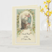 Heilig Hart van Jesus Promises St. Margaret Mary Kaart (Gele Bloem)