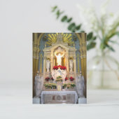 Heilig hart van Jezus Altar Briefkaart (Staand voorkant)